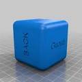 Xúc xắc tập luyện BJJ (Jiu Jitsu Training Dice) in 3D - Thumbnail 1