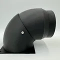 Đầu chuyển quạt 120mm sang ống 100mm góc 90° - Thumbnail 1