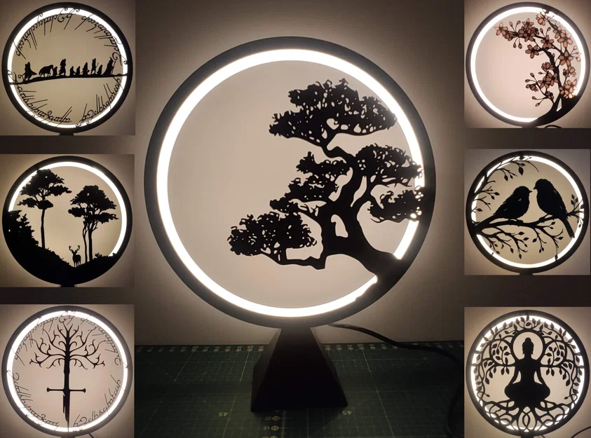 Đèn Vòng (Ring Lamp) – Thay Panel & Diffuser Linh Hoạt - Image 1