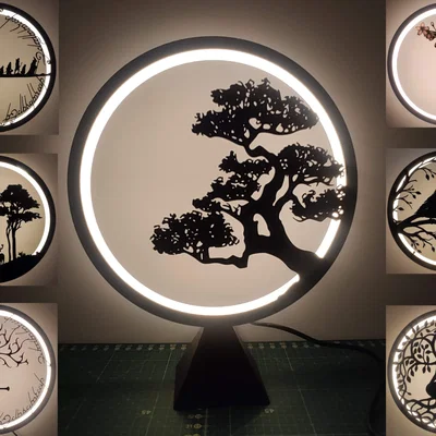 Đèn Vòng (Ring Lamp) – Thay Panel & Diffuser Linh Hoạt