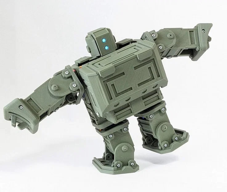 Robot đi bộ điều khiển từ xa dùng Raspberry Pi Pico (Open) - Image 2