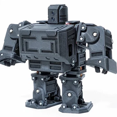 Robot đi bộ điều khiển từ xa dùng Raspberry Pi Pico (Open)