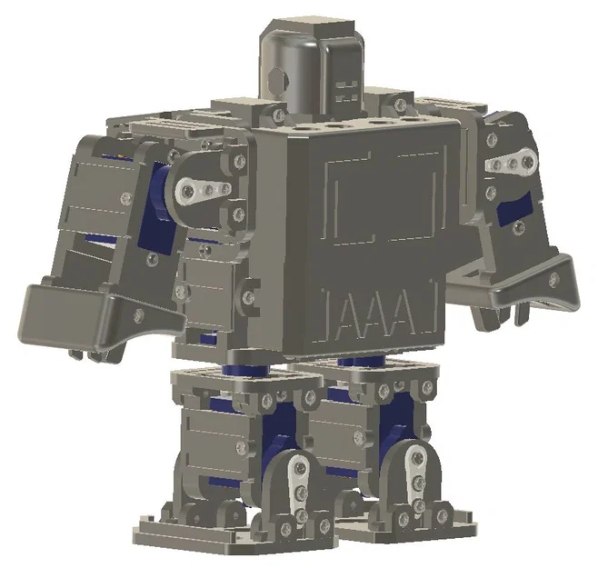 Robot đi bộ điều khiển từ xa dùng Raspberry Pi Pico (Open) - Image 5