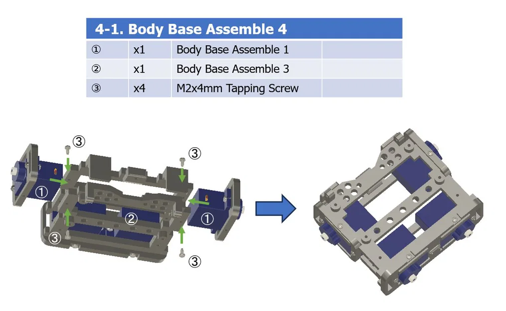 Robot đi bộ điều khiển từ xa dùng Raspberry Pi Pico (Open) - Image 16