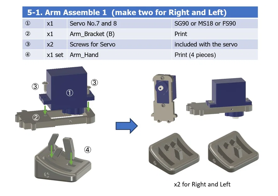 Robot đi bộ điều khiển từ xa dùng Raspberry Pi Pico (Open) - Image 18