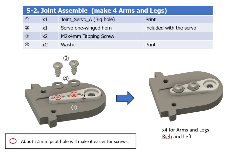 Robot đi bộ điều khiển từ xa dùng Raspberry Pi Pico (Open) - Image 20