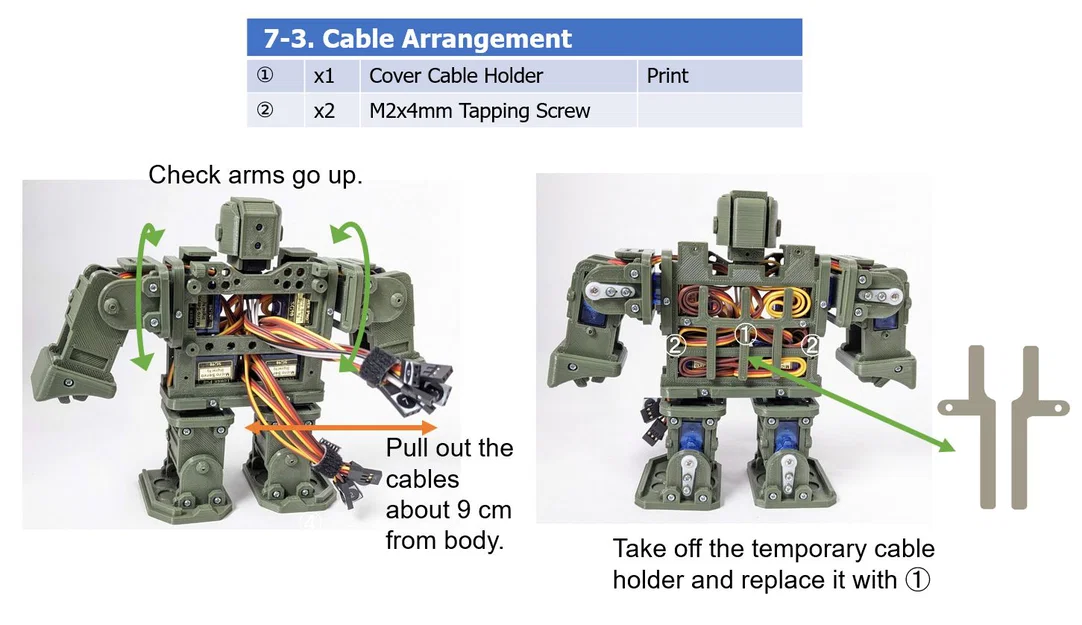 Robot đi bộ điều khiển từ xa dùng Raspberry Pi Pico (Open) - Image 23