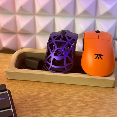 Khay Đựng Chuột Chơi Game Đa Năng - Phụ Kiện Decor Góc Máy Gọn Gàng