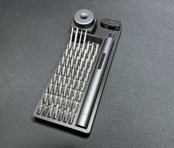 Khay lưu trữ Gridfinity cho Xiaomi Wowstick 1F+ cực gọn gàng - Image 1