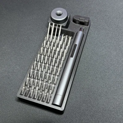 Khay lưu trữ Gridfinity cho Xiaomi Wowstick 1F+ cực gọn gàng