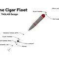 Phao Câu Dạng Xì Gà In-line (In-line Cigar Float) - Thumbnail 2