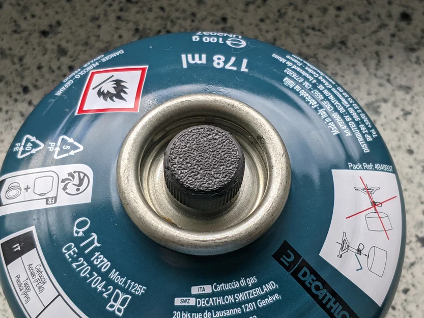 Nắp bảo vệ ren bình gas cắm trại 7/16 inch (Dust Cap) - Image 1