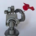 Dummy13 500%: Bàn tay robot posable print-in-place kèm chân đế - Thumbnail 2