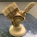 Dummy13 500%: Bàn tay robot posable print-in-place kèm chân đế - Thumbnail 6