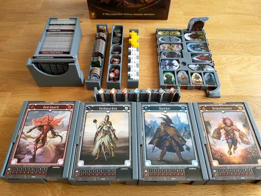 Khay Insert Hộp Boardgame Gloomhaven: Jaws of the Lion - Image 1