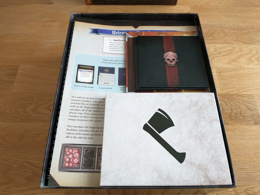 Khay Insert Hộp Boardgame Gloomhaven: Jaws of the Lion - Image 2