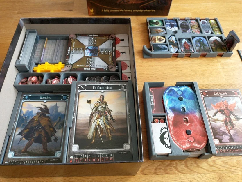Khay Insert Hộp Boardgame Gloomhaven: Jaws of the Lion - Image 4