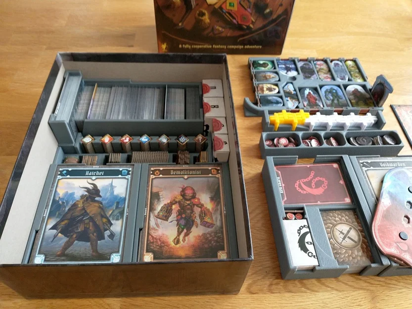 Khay Insert Hộp Boardgame Gloomhaven: Jaws of the Lion - Image 5