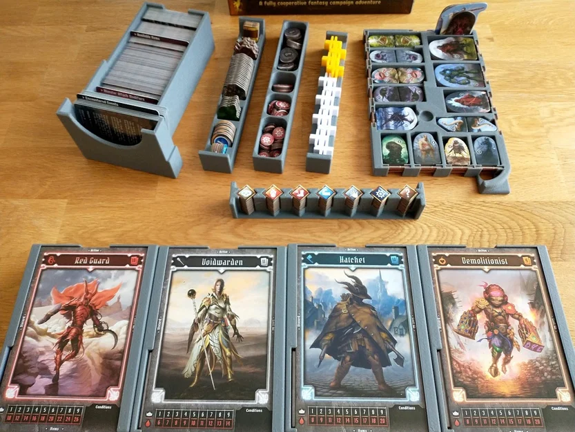 Khay Insert Hộp Boardgame Gloomhaven: Jaws of the Lion - Image 6