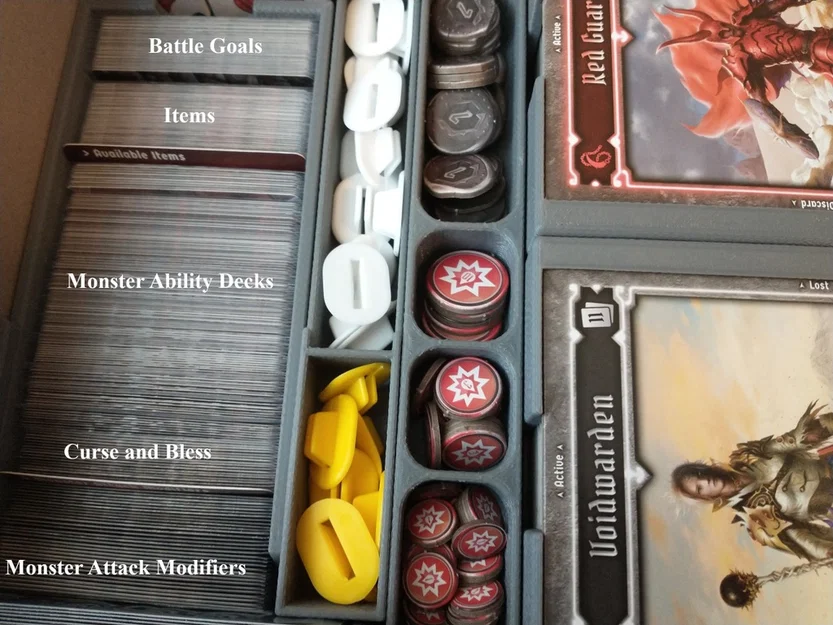 Khay Insert Hộp Boardgame Gloomhaven: Jaws of the Lion - Image 7