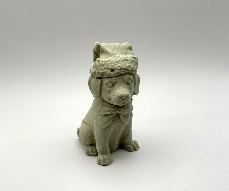 Mô hình 3D chú cún mùa đông (Winter Puppy) trang trí Giáng sinh - Image 2