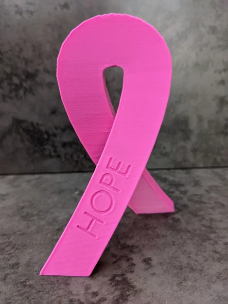 Dải Ruy Băng Ung Thư Dạng Đứng (Standing Cancer Ribbon) - Image 1