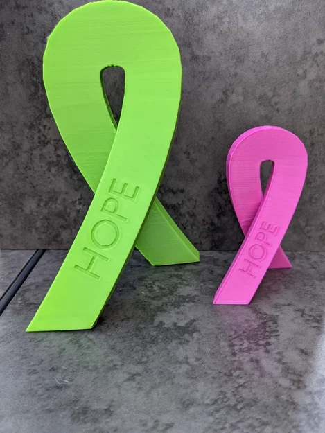 Dải Ruy Băng Ung Thư Dạng Đứng (Standing Cancer Ribbon) - Image 4