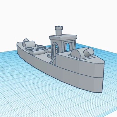Mô hình tàu chiến World War Benchy - Bản cải tiến đầy thú vị cho dân in 3D