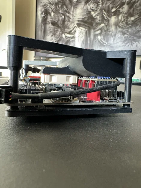 Octopus Pro DIN Rail Fan Mount (Giá đỡ quạt gắn DIN Rail) - Image 4