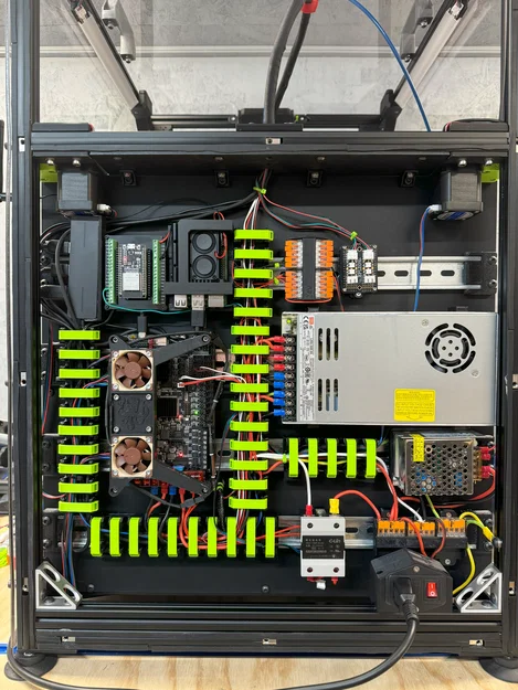 Octopus Pro DIN Rail Fan Mount (Giá đỡ quạt gắn DIN Rail) - Image 9