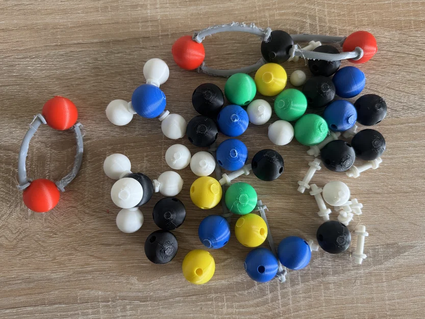 Bộ Atom đầy đủ: Atom 1–6 liên kết (tương thích đa số bộ bán lẻ) - Image 2