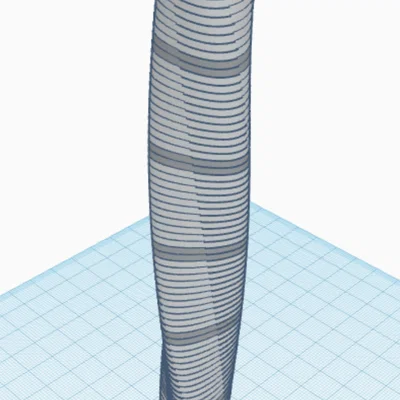 Mô hình in 3D tòa tháp Shanghai Tower (Tháp Thượng Hải) siêu đẹp