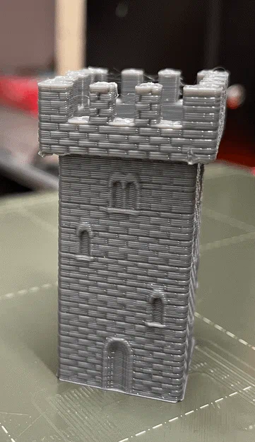 Mô hình tháp lâu đài thời trung cổ (Medieval Castle Tower) - In 3D - Image 1