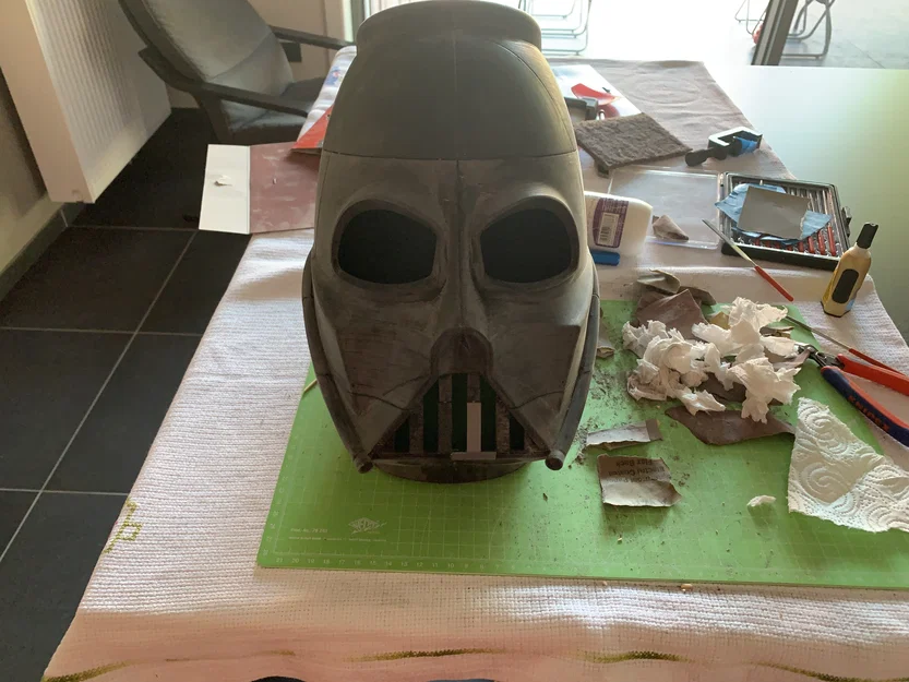 Nón Bảo Hộ Darth Vader Đeo Được (Wearable Darth Vader Helmet) - Image 4