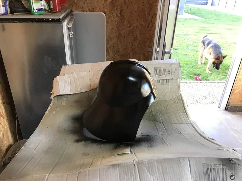 Nón Bảo Hộ Darth Vader Đeo Được (Wearable Darth Vader Helmet) - Image 7