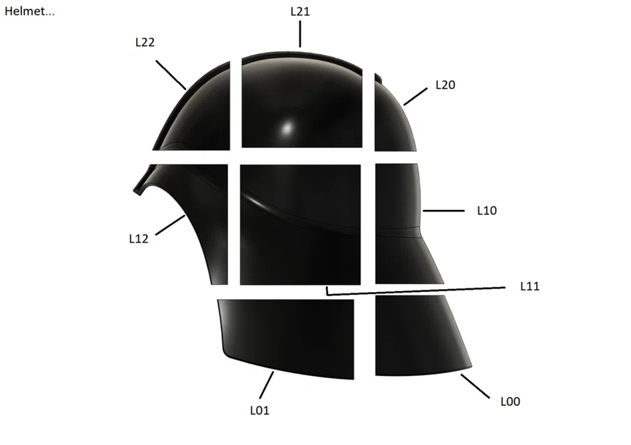 Nón Bảo Hộ Darth Vader Đeo Được (Wearable Darth Vader Helmet) - Image 12