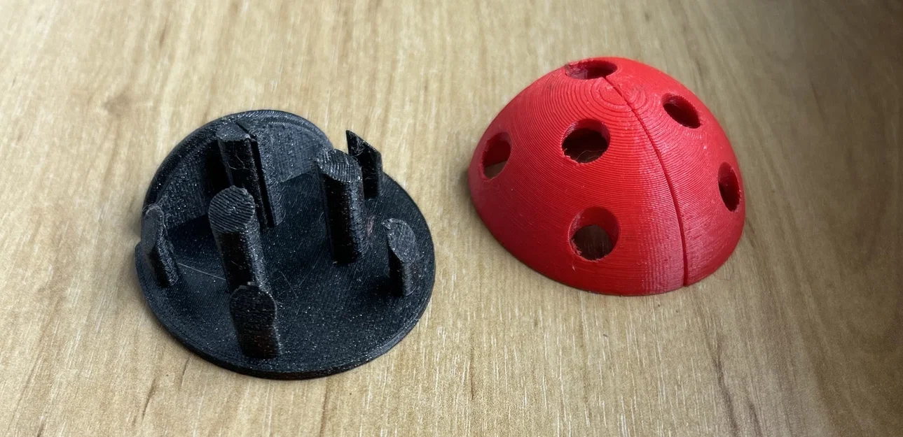 Mô hình bọ cánh cứng (ladybug) ghép mảnh 3D độc đáo - Image 1