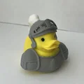 Mô hình chú vịt hiệp sĩ 3D (Knight Duck) độc đáo đa sắc màu - Thumbnail 1