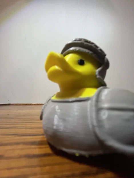 Mô hình chú vịt hiệp sĩ 3D (Knight Duck) độc đáo đa sắc màu - Image 3