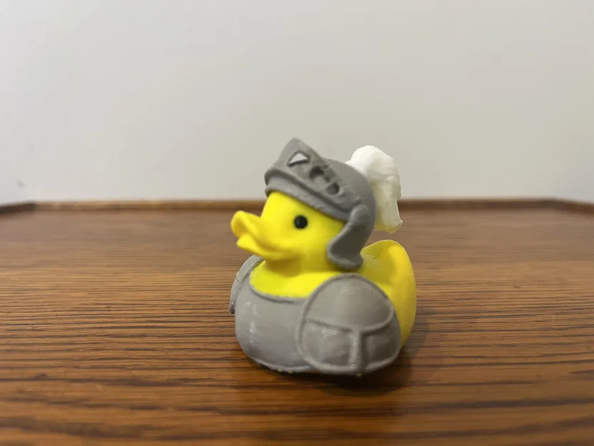 Mô hình chú vịt hiệp sĩ 3D (Knight Duck) độc đáo đa sắc màu - Image 5