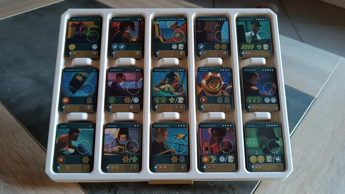 Giá đỡ khay nhân vật cho game board game Endeavor Deep Sea - Image 2