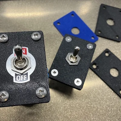 Mặt plate công tắc Toggle 60mm x 40mm