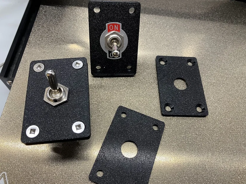 Mặt plate công tắc Toggle 60mm x 40mm - Image 5