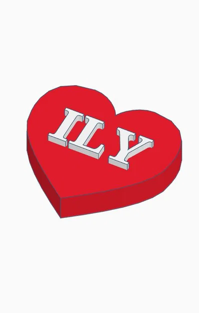 Móc khóa trái tim I Love You - Món quà 3D đầy ý nghĩa cho người thương - Image 2