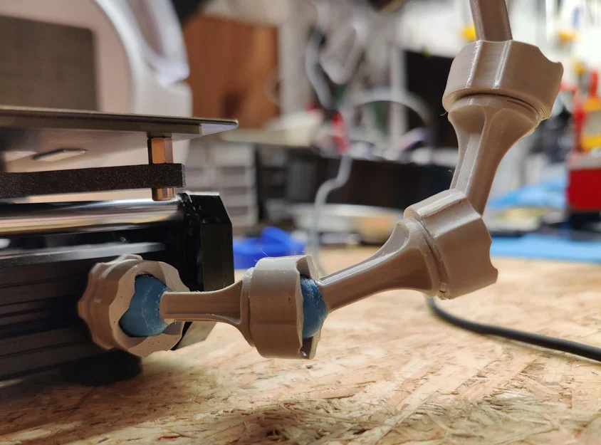 Ngàm giữ điện thoại khớp cầu chỉnh/khóa cho camera Prusa Connect - Image 2