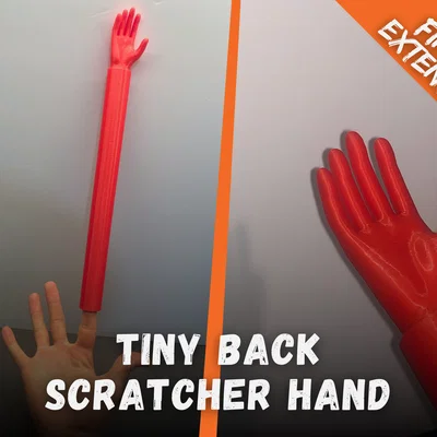 Bàn tay gãi lưng tí hon – Nối ngón siêu dài (Tiny Back Scratcher Hand)