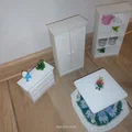 Nội thất nhà búp bê Barbie: Tủ áo, Kệ, Bàn, Tủ ngăn kéo - Thumbnail 5