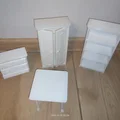 Nội thất nhà búp bê Barbie: Tủ áo, Kệ, Bàn, Tủ ngăn kéo - Thumbnail 6