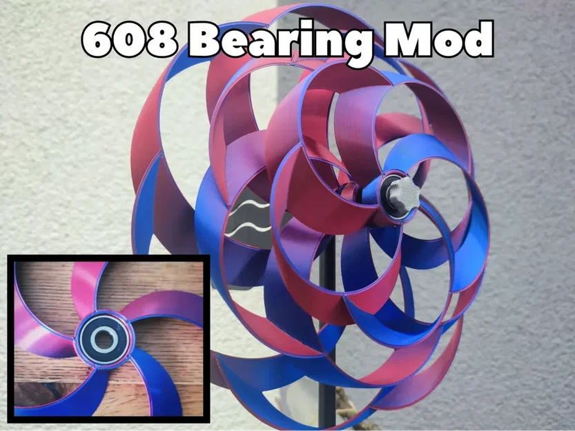 Toroidal Windmill 608 Bearing Mod – Bản mod bearing 608 quay siêu mượt - Image 8