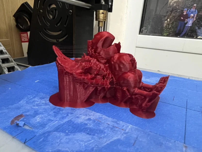 Fiery Phoenix - Single Extruder - Dual Colour (Phượng hoàng rực lửa 2 màu) - Image 13